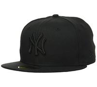 New Era York Yankees 59fifty Cap Black On Black - 7 1/4-58cm