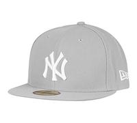 New Era York Yankees 59fifty Cap MLB Basic Graphite/White - 7 1/4-58cm