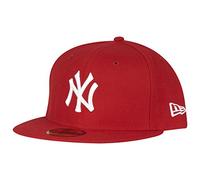 New Era York Yankees 59fifty Cap MLB Basic Red/White - 7 5/8-61cm