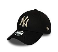 New Era York Yankees 9forty Adjustable Women Cap Metallic Logo Black/Silver - One-Size