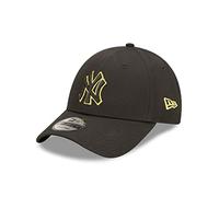New Era York Yankees - Basecap Cap Kappe - 9Forty - - MLB Baseball - Schwarz - Teamlogo Strapback - One-Size