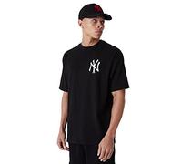 New Era York Yankees Black MLB League Essentials Oversized T- Shirt