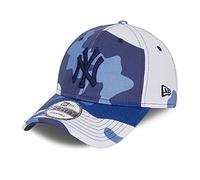 New Era York Yankees Camo Pack Maroon 9Forty - Gorra Ajustable, Azul Marino, Talla única