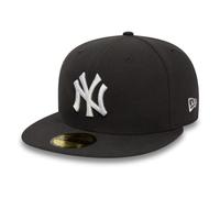 New Era York Yankees Cap 59Fifty Basecap Baseball Fitted Kappe MLB Dunkelgrau - 7 5/8-61cm (XL)