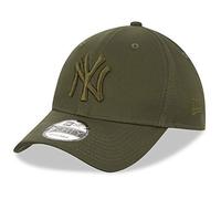 New Era York Yankees Cap 9forty Snapback Verstellbar Basecap MLB Kappe Baseball Oliv - One-Size