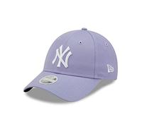 New Era York Yankees Cap Lila für Frauen Mädchen Von mit Teamlogo verstellbarem Strapback-Verschluss - One-Size