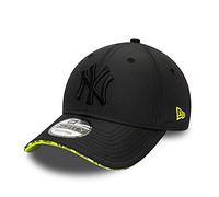 New Era York Yankees Cap MLB Basecap 9Forty verstelbar Baseball Snapback Kappe Pipe Pop Schwarz - One-Size