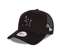 New Era York Yankees Cap Trucker Kappe Camouflage Infill Basecap MLB Baseball Schwarz - One-Size
