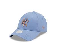 New Era York Yankees Fanaccessoire Damenkappe NY-Logo 9Forty Blau verstellbar Baseball - One-Size
