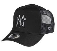 New Era York Yankees Frame Adjustable Trucker Cap Camo Infill Black - One-Size