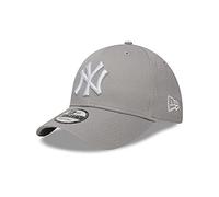 Gorra de béisbol Adulto - New York Yankees gris NEGRO .