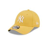 New Era York Yankees Kappe Accessoire Von verstellbar League Essential Gelbe Basecap - One-Size