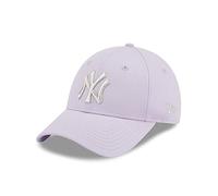 New Era York Yankees MLB Basecap für Damen NY-Logo Lila verstellbar Strapback - One-Size