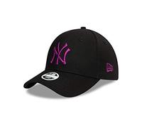 New Era York Yankees MLB Cap 9forty Basecap Verstellbar Damen Baseball Colour Essential Schwarz Lila - One-Size