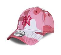 New Era York Yankees MLB Cap 9Forty Basecap verstellbar Kappe Baseball Camouflage Sommer Pink - One-Size