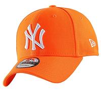 New Era York Yankees MLB Cap Verstellbar 9forty Basecap Kappe Neon Orange - One-Size