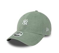 New Era York Yankees MLB Damenkappe 9Forty verstellbar Cord Baseball Cap Basecap grün - One-Size