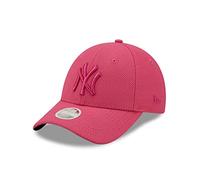 New Era York Yankees MLB Diamond Era Bright Pink 9Forty Adjustable Women Cap - One-Size