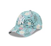 New Era York Yankees MLB Floral Turquoise 9Forty Adjustable Women Cap - One-Size