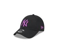 New Era York Yankees MLB Kappe für Kinder Baseball Kids Hut Cap verstellbar 9Forty Teamlogo Schwarz Lila - Child