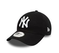 New Era York Yankees MLB League Essential Black 9Twenty Casual Classics Cap - One-Size
