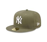 New Era York Yankees MLB League Essential Olive 59Fifty Basecap - 7 1/2-60cm (XL)
