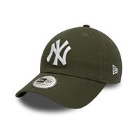 New Era York Yankees MLB League Essential Olive 9Twenty Casual Classics Cap - One-Size