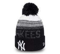 New Era York Yankees MLB Navy White Sport Beanie - One-Size