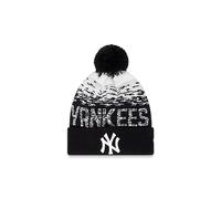 New Era York Yankees MLB Navy White Sport Beanie - One-Size