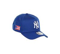 New Era York Yankees MLB Puerto Rico Sidepatch Light Royal 9Forty A-Frame Snapback Cap