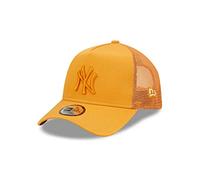 New Era York Yankees MLB Tonal Mesh Sand A-Frame Adjustable Trucker Cap - One-Size