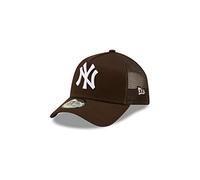 New Era York Yankees MLB Truckerkappe Braun NY-Logo Mesh Snapback Baseball Cap Kinder - Youth