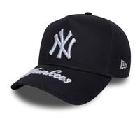 New Era 9Forty Aframe - Gorra de béisbol para adulto, diseño de los New York Yankees, color azul marino
