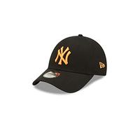 New Era York Yankees Neon Pack Black Neon Orange 9Forty Adjustable Kids Cap - Child