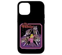 New Family Wolves Sarcastic Retro Vintage Funny Adult Humor Carcasa para iPhone 12/12 Pro