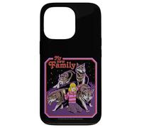 New Family Wolves Sarcastic Retro Vintage Funny Adult Humor Carcasa para iPhone 13 Pro
