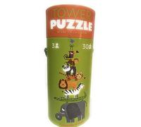 (New Feb) Croc Creek 30 Pc Tower Puzzle: Jungle (unit 2)