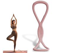 New Figure 8 Resistance Band, Vic-toriousact Resistance Bands, 15lb/25lb/35lb Optional Tension, for All Stages of Fitness (Pink 25lb)