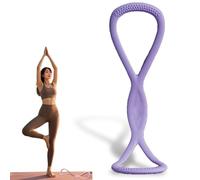 New Figure 8 Resistance Band, Vic-toriousact Resistance Bands, 15lb/25lb/35lb Optional Tension, for All Stages of Fitness (Purple 25lb)