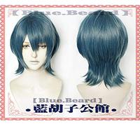 New Fire Emblem ThreeHouses Peluca Cosplay Edelgard Byleth Azul Medio Largo Cosplay Peluca de pelo Halloween Role Play papel principal masculino