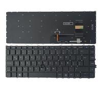 New For HP 840 G7 G8 745 G7 Canadian French CF/Italian IT/Latin LA/Nordic NE Laptop Keyboard with Pointing Stick no Backlight (Color : Latin)