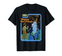 New Friends Ghost Sarcastic Retro Vintage Funny Adult Humor Camiseta