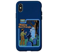 New Friends Ghost Sarcastic Retro Vintage Funny Adult Humor Carcasa para iPhone X/XS