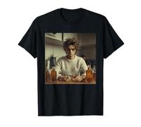 New Funny Distressed Male Doll Face Meme, Big Glass Camiseta