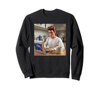 New Funny Distressed Trader Doll Male Meme Sudadera
