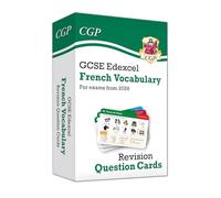 New GCSE Edexcel French: Vocabulary Revision Question Cards (for exams from 2026) (CGP Edexcel GCSE French)