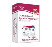 New GCSE Edexcel Spanish: Vocabulary Revision Question Cards (for exams from 2026) (CGP Edexcel GCSE Spanish)