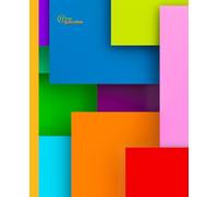 New Generation - Cube - Composition Notebooks Wide Ruled Lined Paper , 7.5 x 9.25 Inches - 120 Pages , Journal For School, College, Work , Office