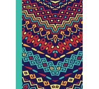NEW GENERATION - Ethnic - Large lined journal notebook for women , men, 8.5 x 11 Inches with 120 ruled pages , great for Note Taking ,Diary ,Notepad, Writing ,Travel ,Business ,Work ,School ,College.