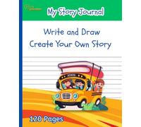 New Generation - My Story Journal - Write and Draw Your Own Story Composition Notebooks, Kids Handwriting & Drawing Story Journal, Creative Journal ... , for Kids Pre-K, Grades K-2, Great Gift Idea